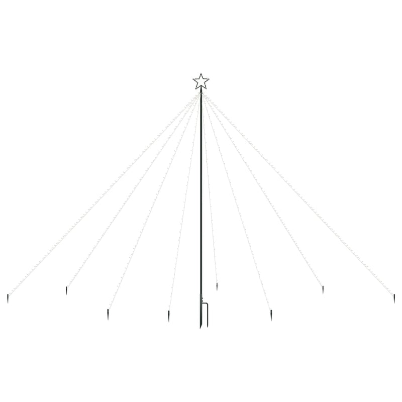 Load image into Gallery viewer, Vidaxl kerstboomverlichting waterval binnen buiten 576 led's 3,6 m