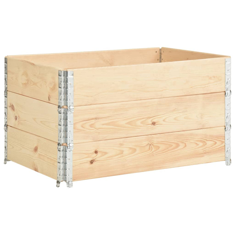 Load image into Gallery viewer, Vidaxl 3 st plantenbakken verhoogd 50x100 cm massief grenenhout