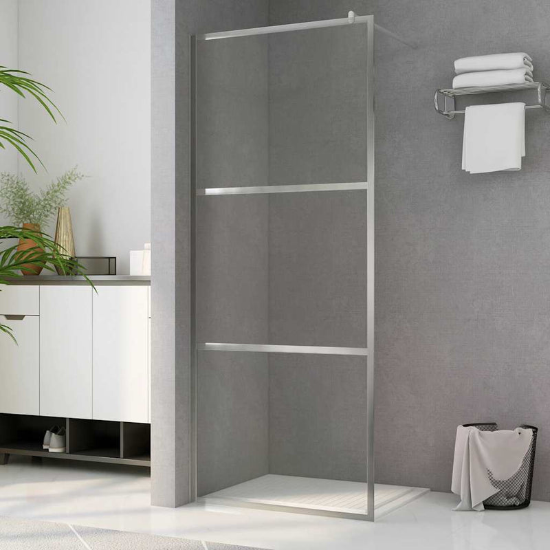 Load image into Gallery viewer, Vidaxl inloopdouchewand transparant 100x195 cm esg-glas