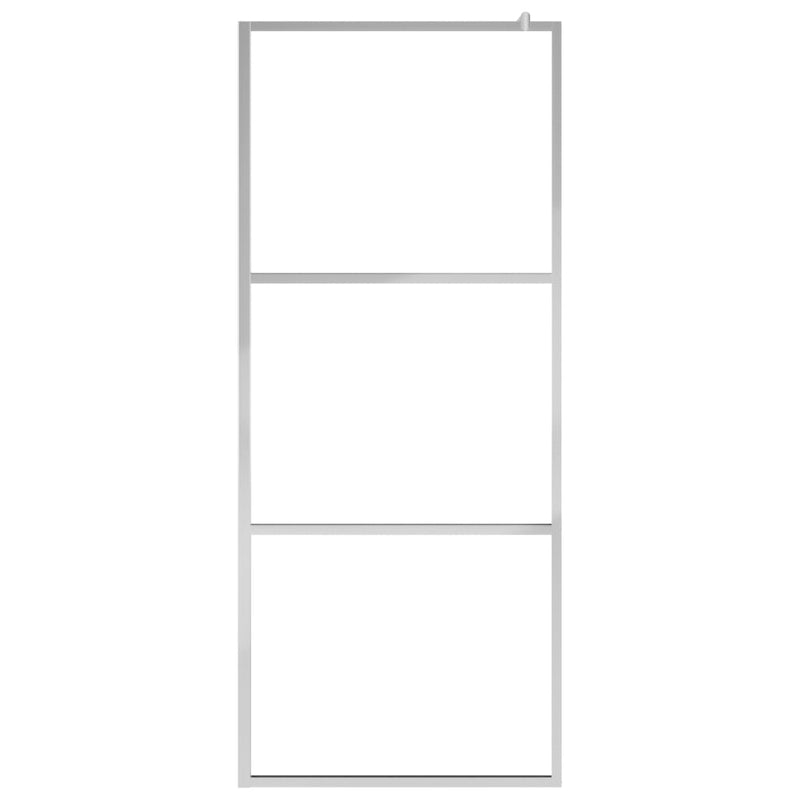 Load image into Gallery viewer, VidaXL Inloopdouchewand mat 115x195 cm ESG-glas