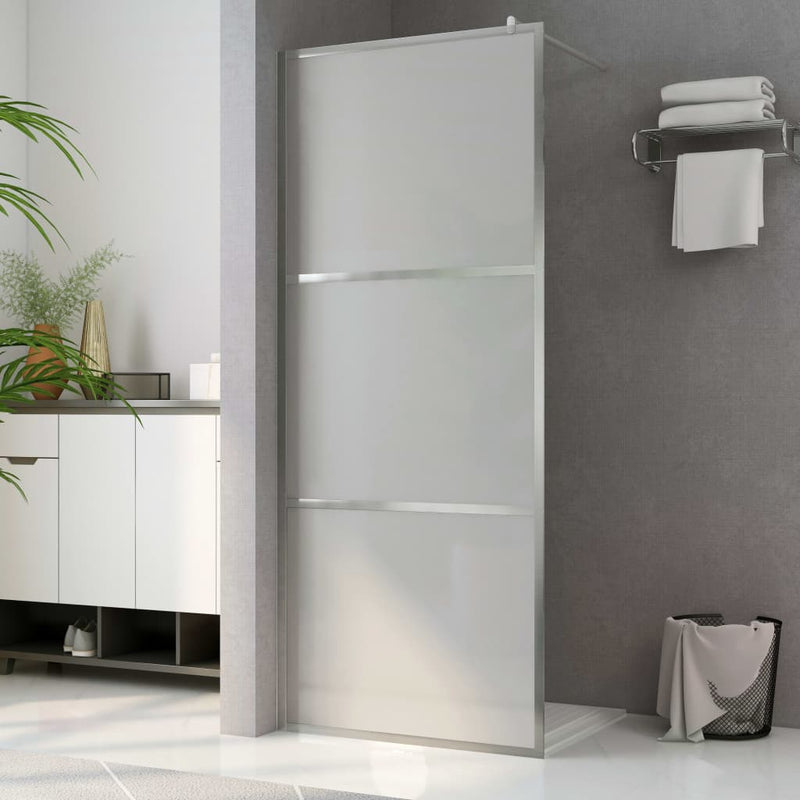 Load image into Gallery viewer, VidaXL Inloopdouchewand mat 115x195 cm ESG-glas