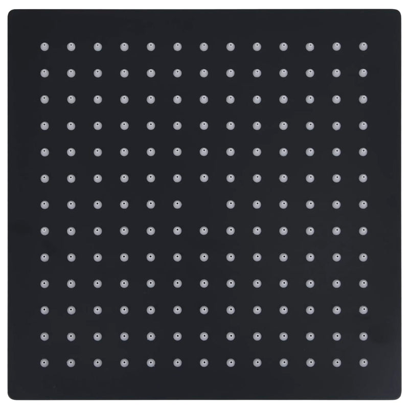 Load image into Gallery viewer, Vidaxl regendouchekop vierkant 30x30 cm roestvrij staal zwart