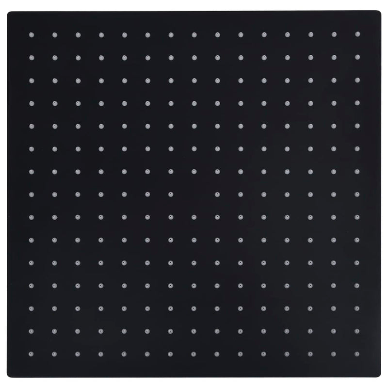 Load image into Gallery viewer, Vidaxl regendouchekop vierkant 40x40 cm roestvrij staal zwart