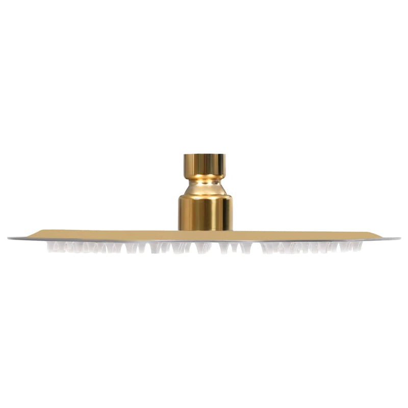 Load image into Gallery viewer, Vidaxl regendouchekop rond 20 cm roestvrij staal goudkleurig