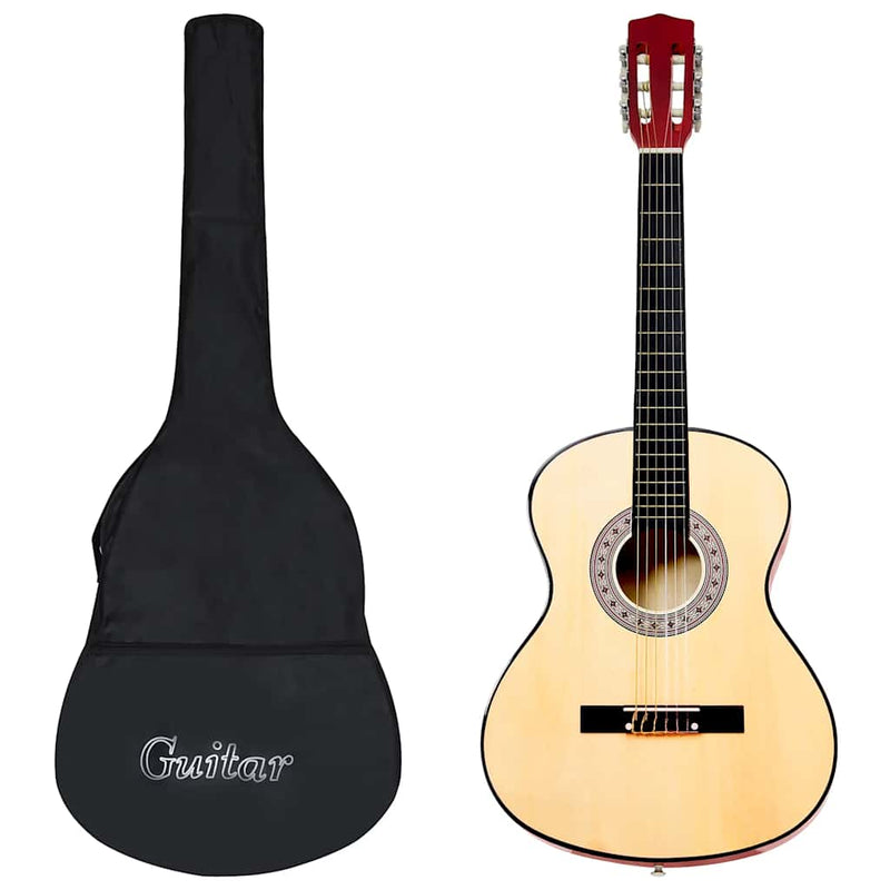 Afbeelding laden in galerijviewer, Vidaxl gitaar klassiek beginner met tas 3 4 36