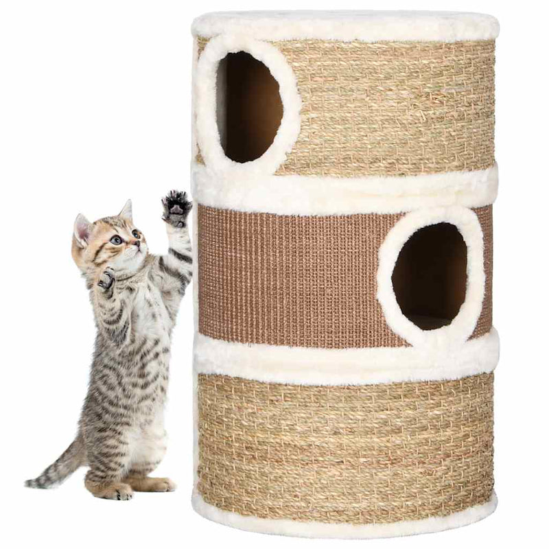 Load image into Gallery viewer, Vidaxl kattenkrabton 60 cm zeegras