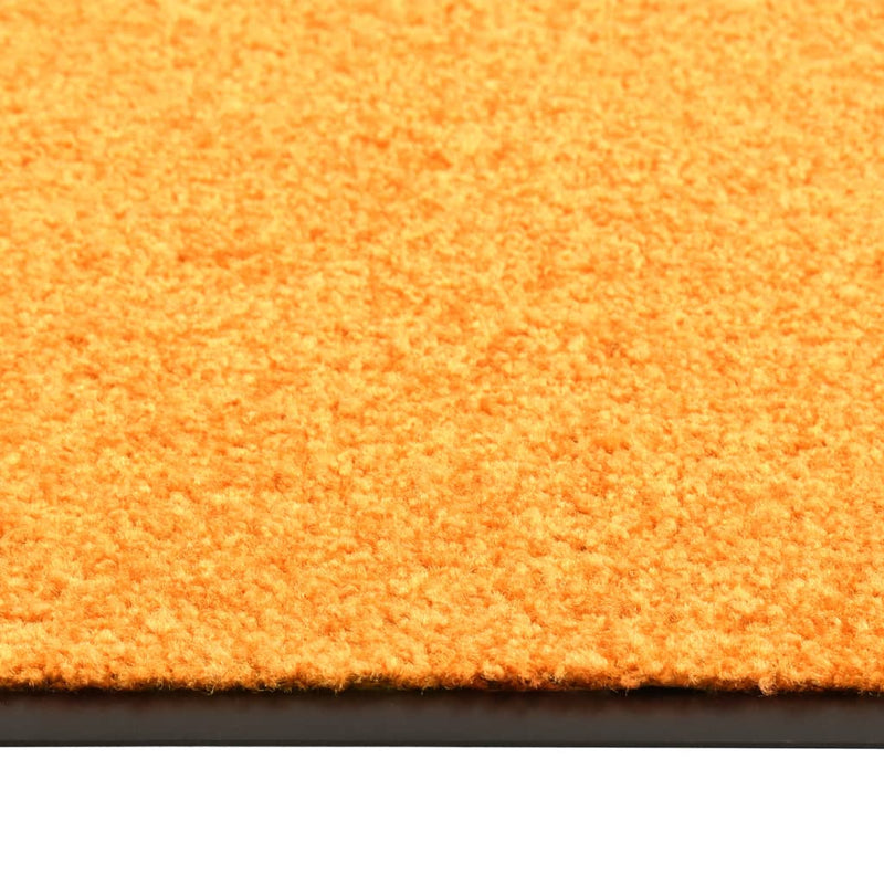 Load image into Gallery viewer, Vidaxl deurmat wasbaar 40x60 cm oranje