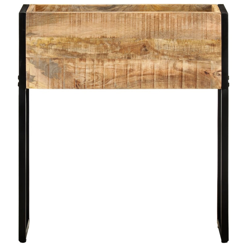 Load image into Gallery viewer, Vidaxl plantenbak 60x20x68 cm ruw mangohout