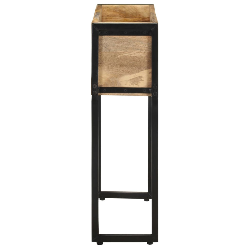 Load image into Gallery viewer, Vidaxl plantenbak 60x20x68 cm ruw mangohout