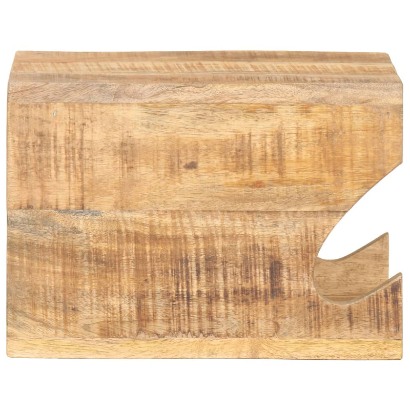 Load image into Gallery viewer, Vidaxl wandfietsenrek 35x25x25 cm massief ruw mangohout