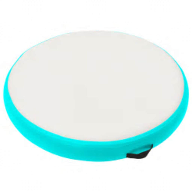 Load image into Gallery viewer, Vidaxl gymnastiekmat met pomp opblaasbaar 100x100x20 cm pvc groen