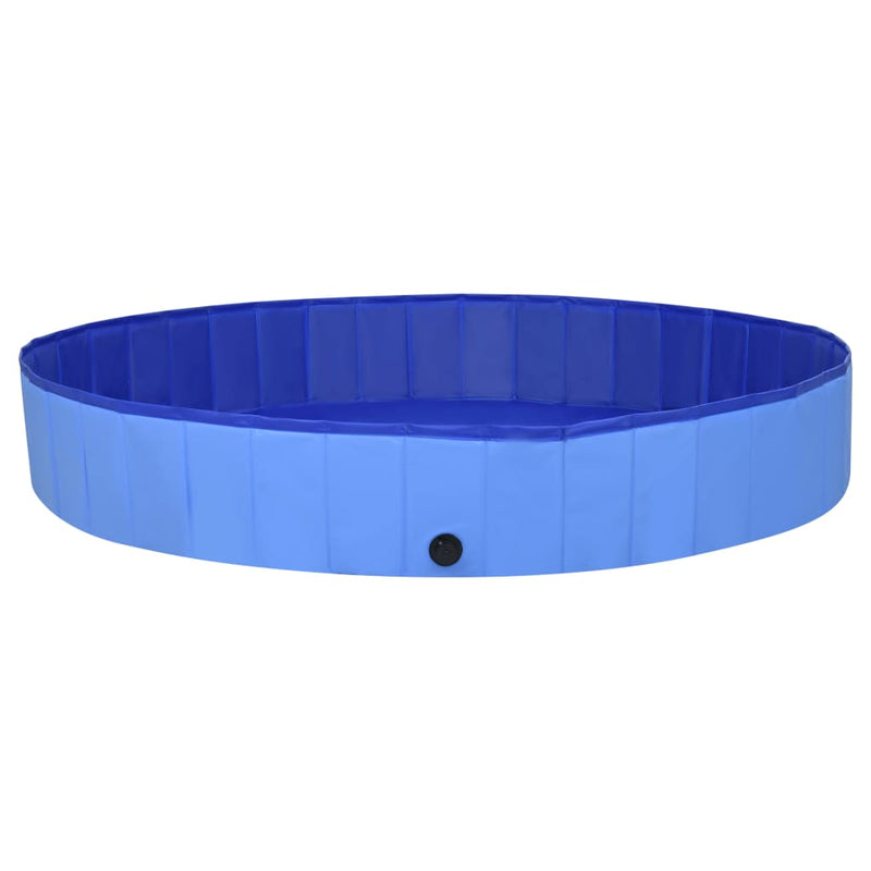 Load image into Gallery viewer, Vidaxl hondenzwembad inklapbaar 200x30 cm pvc blauw