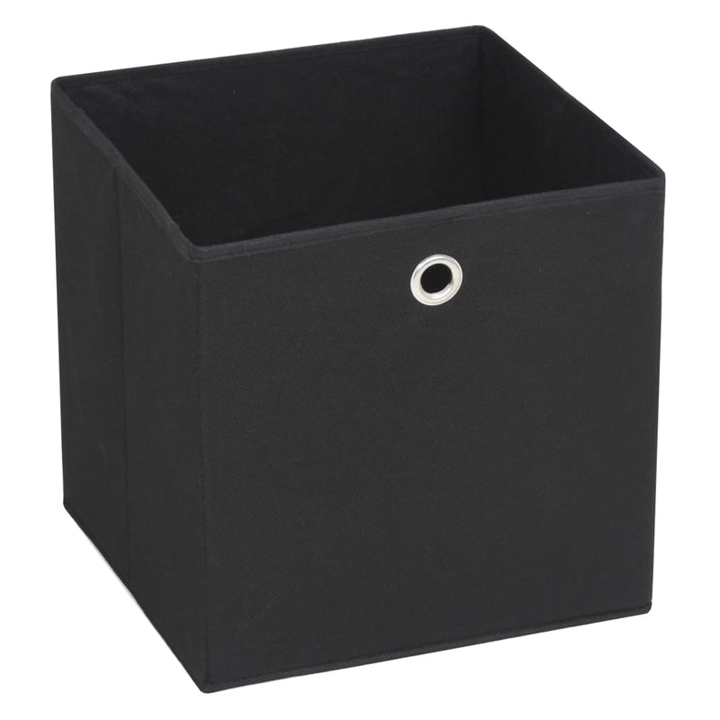 Load image into Gallery viewer, Vidaxl opbergboxen 10 st 28x28x28 cm nonwoven stof zwart