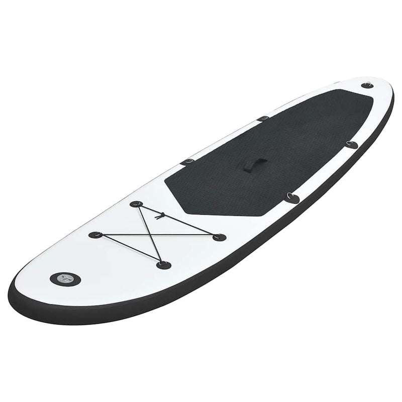 Load image into Gallery viewer, Vidaxl stand-up paddleboard opblaasbaar zwart en wit