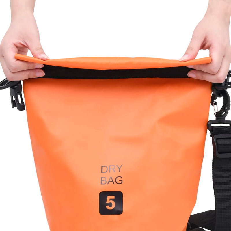 Load image into Gallery viewer, VidaXL Drybag 5 L PVC oranje