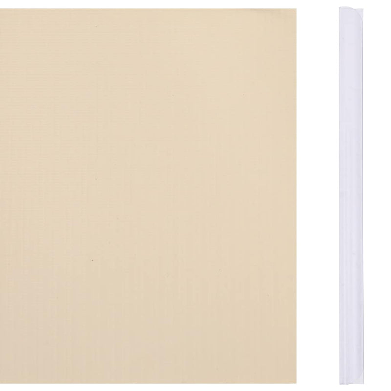 Load image into Gallery viewer, Vidaxl tuinscherm 35x0,19 m pvc crème