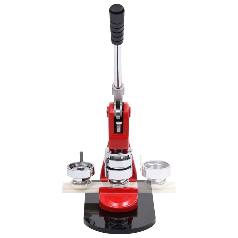 Load image into Gallery viewer, VidaXL Buttonmachine met 500 st buttononderdelen 58 mm