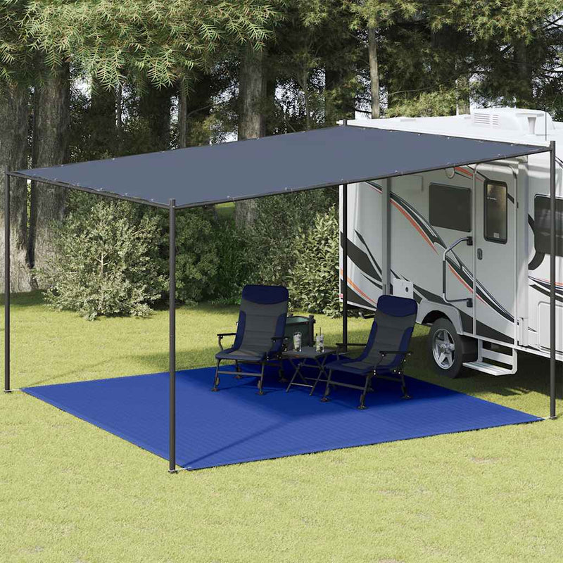 Load image into Gallery viewer, Vidaxl tenttapijt 400x400 cm hdpe blauw