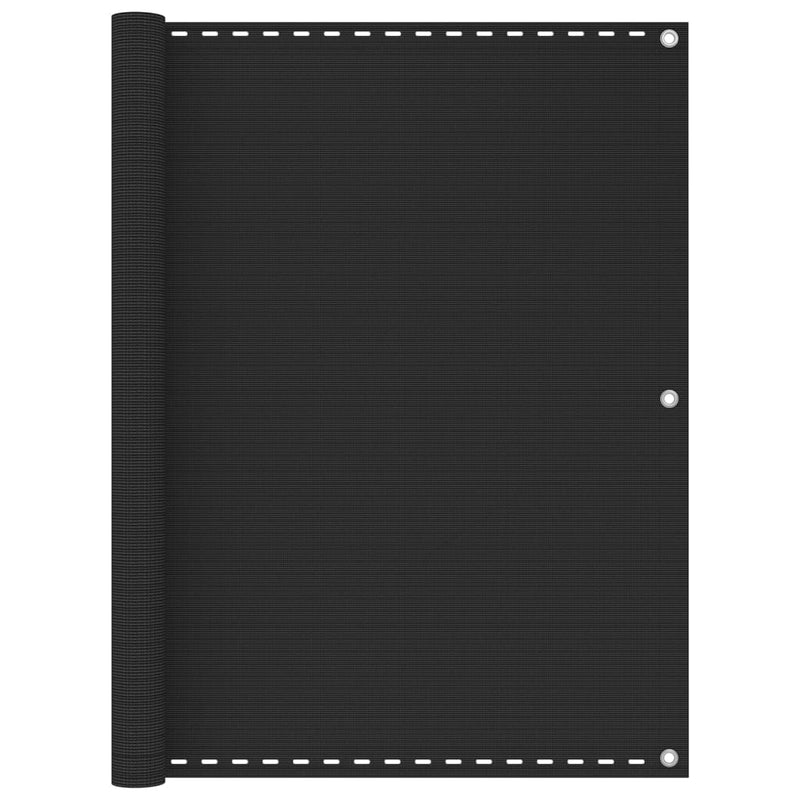 Load image into Gallery viewer, Vidaxl balkonscherm 120x300 cm hdpe antracietkleurig