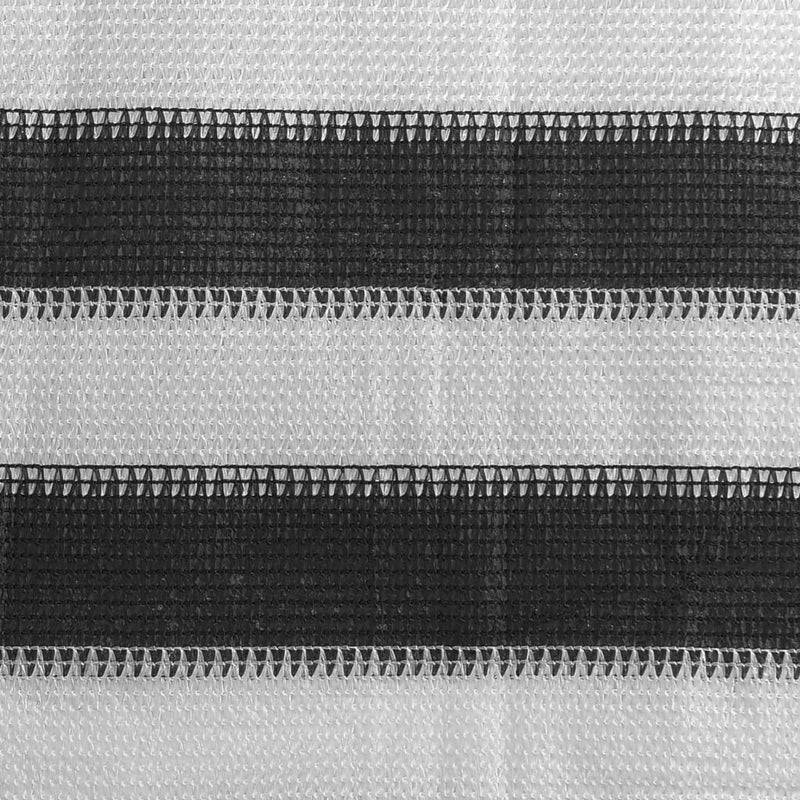 Load image into Gallery viewer, Vidaxl balkonscherm 120x400 cm hdpe antracietkleurig en wit