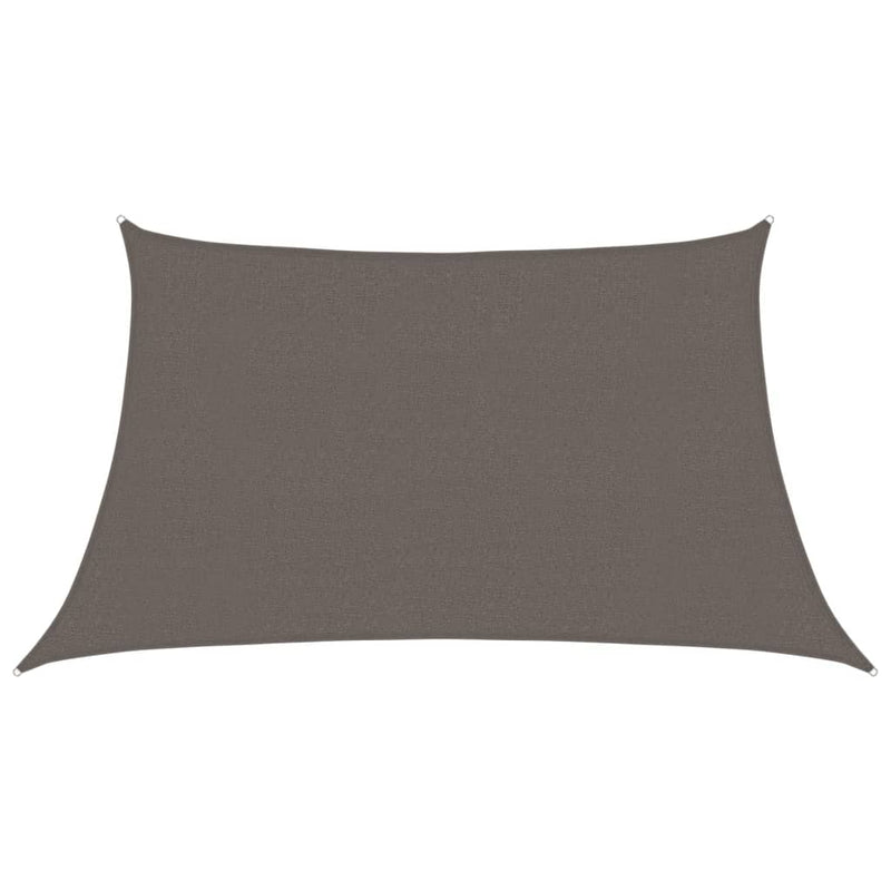 Load image into Gallery viewer, Vidaxl zonnezeil 160 g m² 3 4x2 m hdpe antracietkleurig