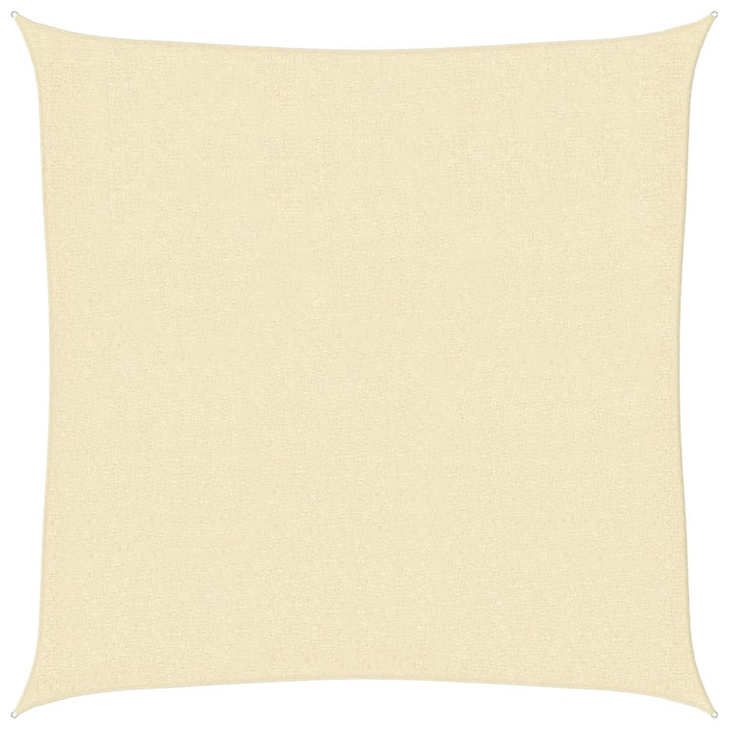 Load image into Gallery viewer, VidaXL Zonnezeil 160 g m² 2,5x2,5 m HDPE crèmekleurig
