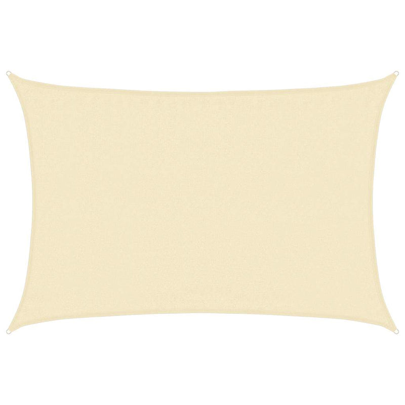 Load image into Gallery viewer, Vidaxl zonnezeil 160 g m² 3,5x5 m hdpe crèmekleurig