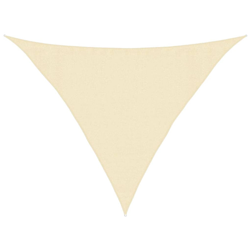 Load image into Gallery viewer, Vidaxl zonnezeil 160 g m² 3,5x3,5x4,9 m hdpe crèmekleurig