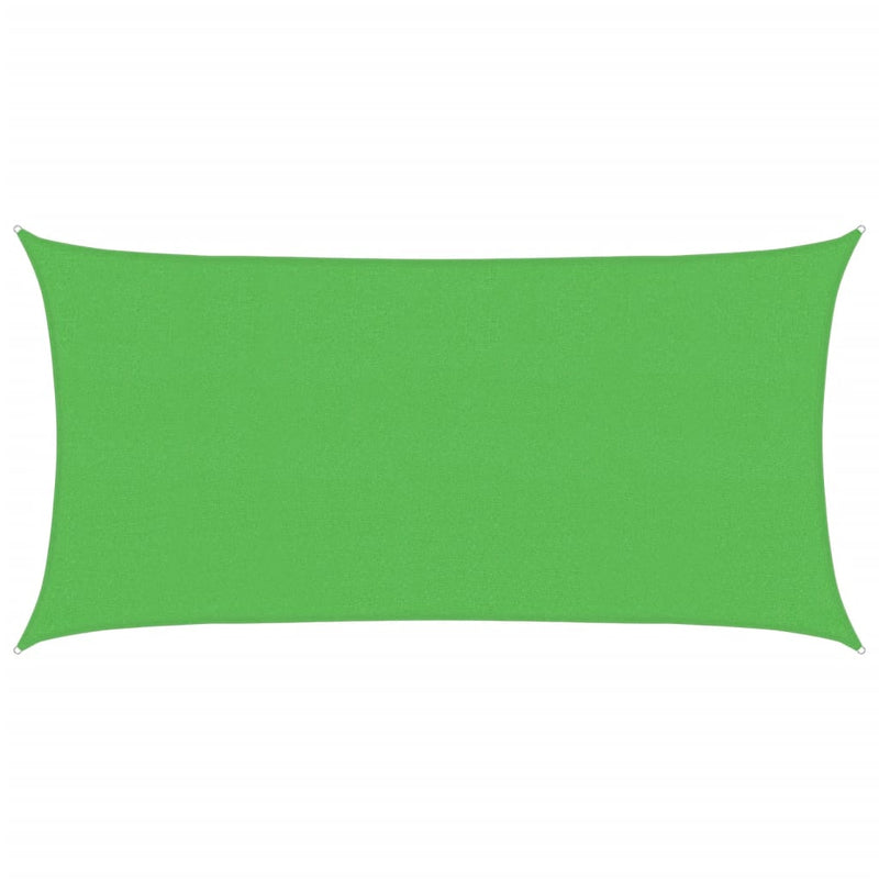 Load image into Gallery viewer, Vidaxl zonnezeil rechthoekig 160 g m² 2x3,5 m hdpe lichtgroen