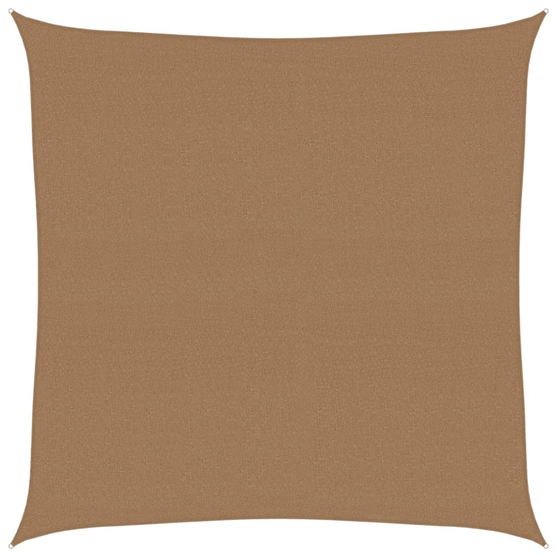 Load image into Gallery viewer, Vidaxl zonnezeil 160 g m² 4,5x4,5 m hdpe taupe