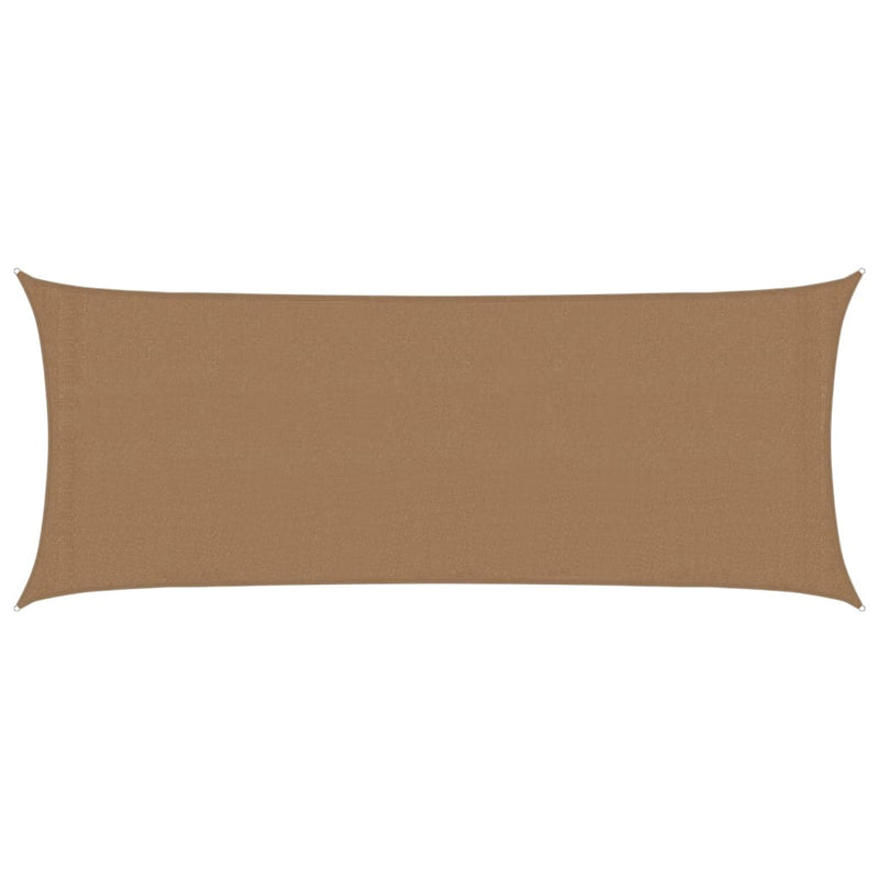 Load image into Gallery viewer, Vidaxl zonnezeil 160 g m² 2x5 m hdpe taupe
