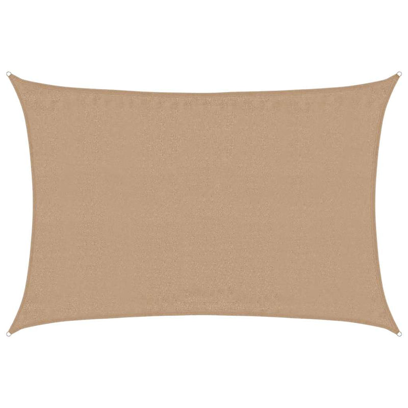 Load image into Gallery viewer, Vidaxl zonnezeil 160 g m² 3,5x5 m hdpe taupe