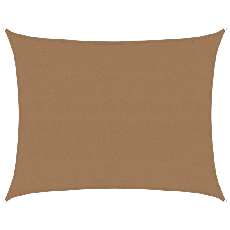 Load image into Gallery viewer, Vidaxl zonnezeil 160 g m² 6x8 m hdpe taupe