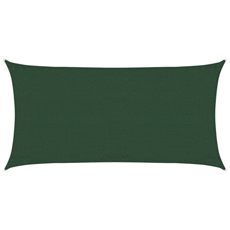 Load image into Gallery viewer, Vidaxl zonnezeil 160 g m² 3x6 m hdpe donkergroen