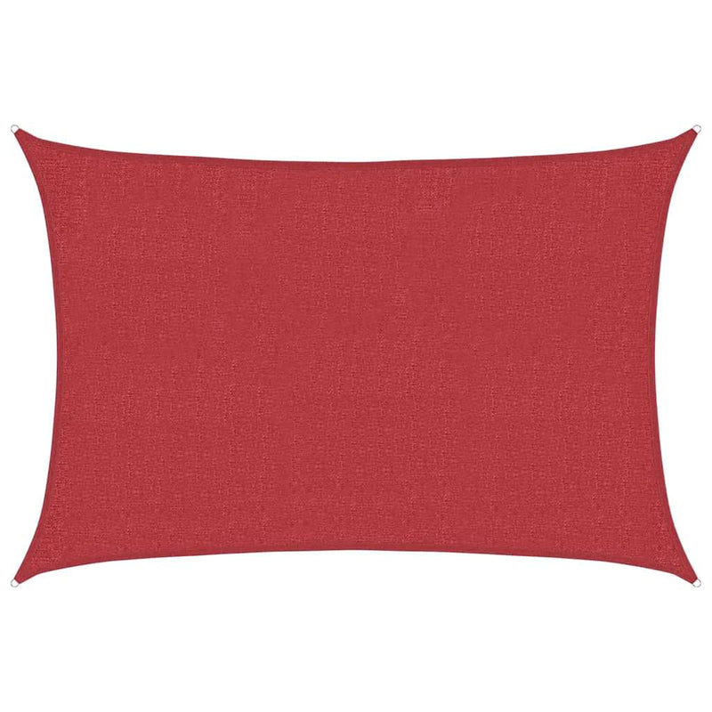 Load image into Gallery viewer, Vidaxl zonnezeil 160 g m² 2x2,5 m hdpe rood