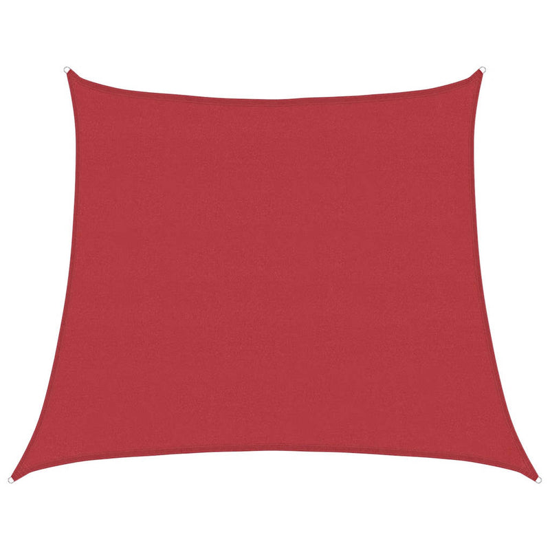 Afbeelding laden in galerijviewer, Vidaxl zonnezeil 160 g m² 4 5x4 m hdpe rood