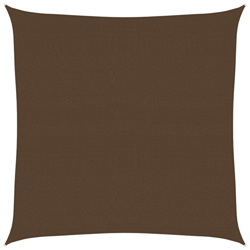 Load image into Gallery viewer, Vidaxl zonnezeil 160 g m² 5x5 m hdpe bruin