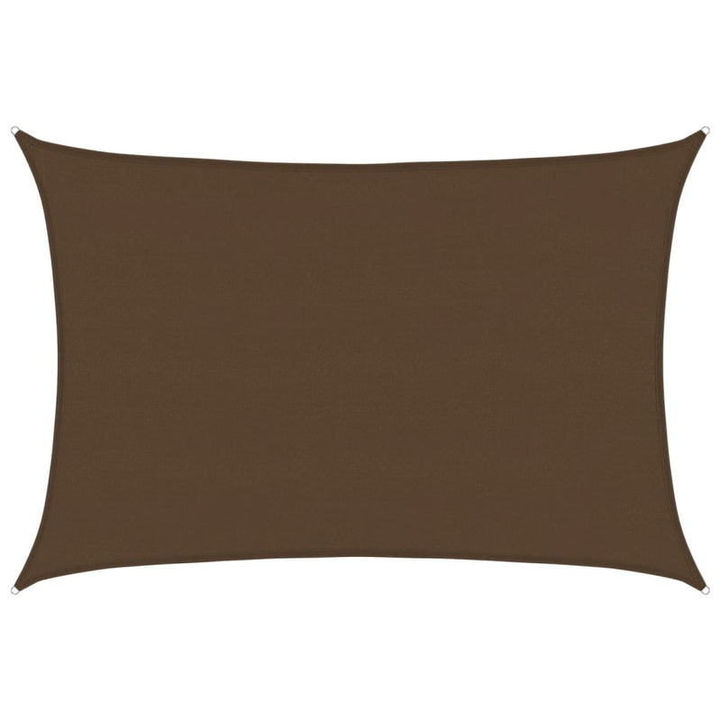 Load image into Gallery viewer, Vidaxl zonnezeil 160 g m² 5x6 m hdpe bruin