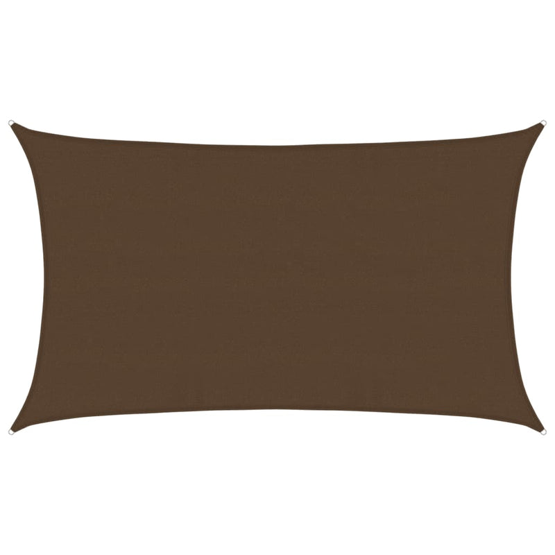 Load image into Gallery viewer, Vidaxl zonnezeil 160 g m² 5x8 m hdpe bruin