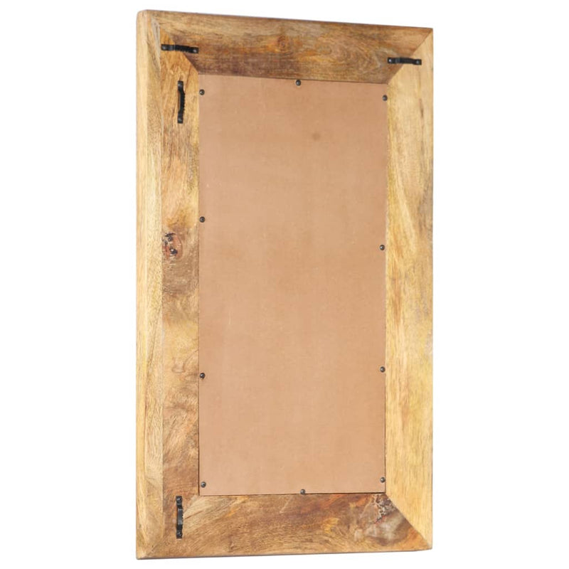 Load image into Gallery viewer, Vidaxl spiegel handgesneden 80x50x2,6 cm massief mangohout