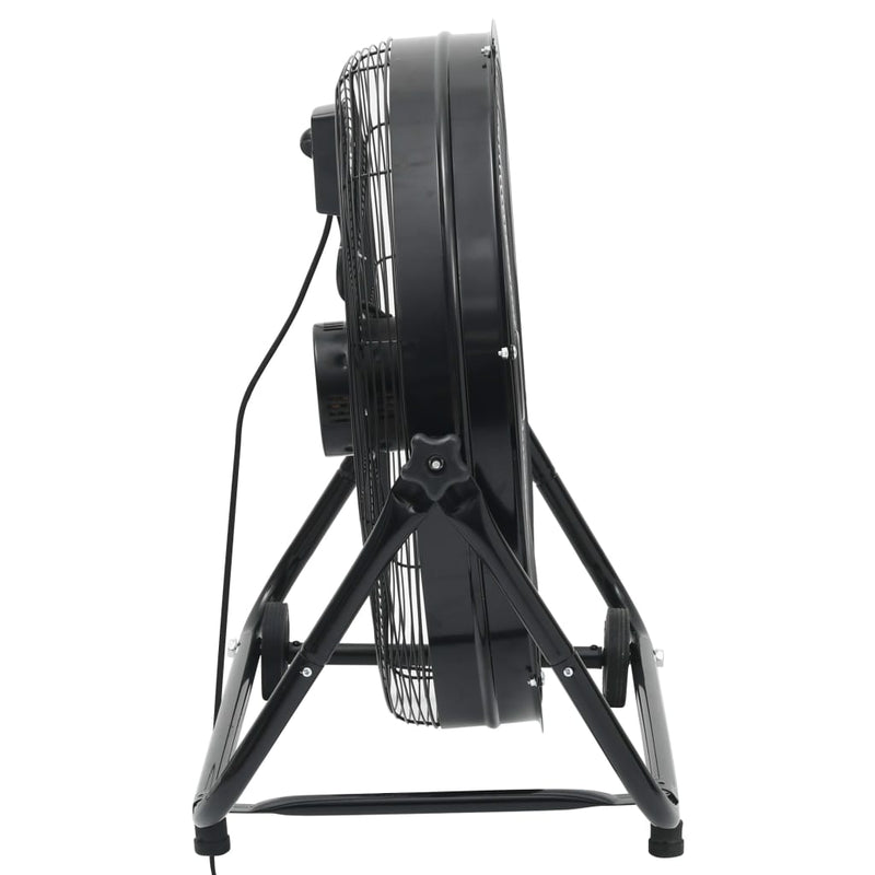 Load image into Gallery viewer, VidaXL Trommelventilator industrieel 172,5 W 60 cm zwart