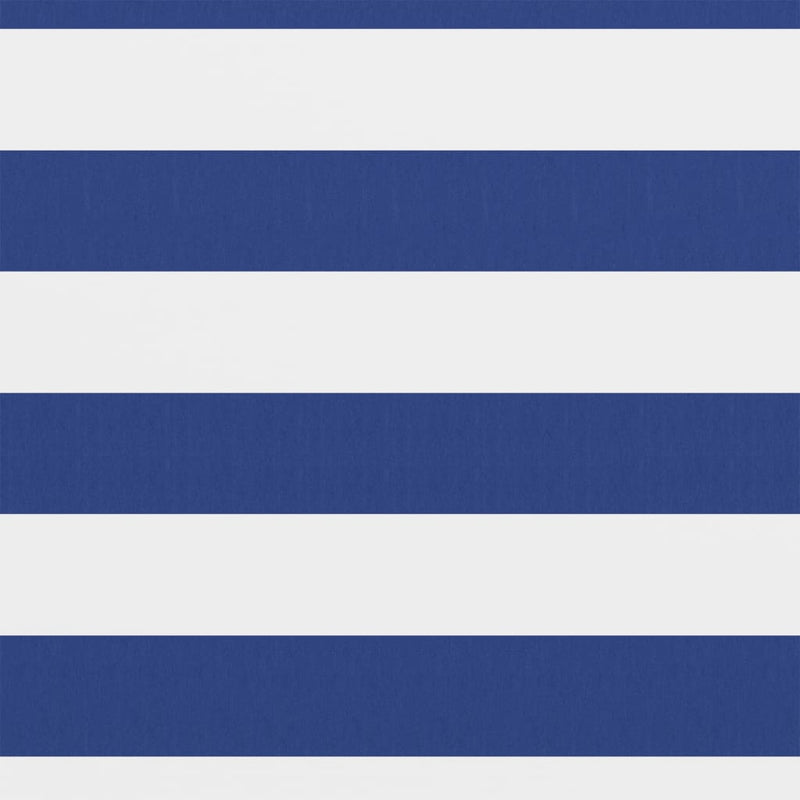 Load image into Gallery viewer, Vidaxl balkonscherm 75x300 cm oxford stof wit en blauw