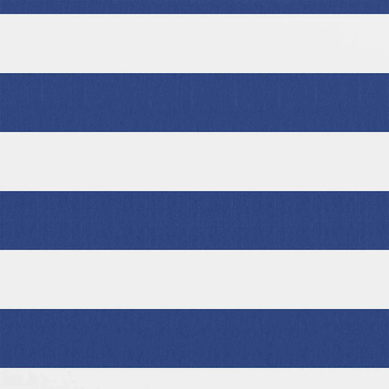 Load image into Gallery viewer, Vidaxl balkonscherm 90x500 cm oxford stof wit en blauw