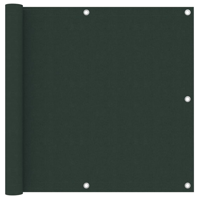 Load image into Gallery viewer, Vidaxl balkonscherm 90x300 cm oxford stof donkergroen