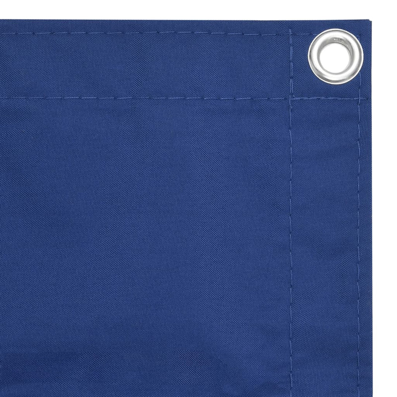 Load image into Gallery viewer, Vidaxl balkonscherm 90x500 cm oxford stof blauw