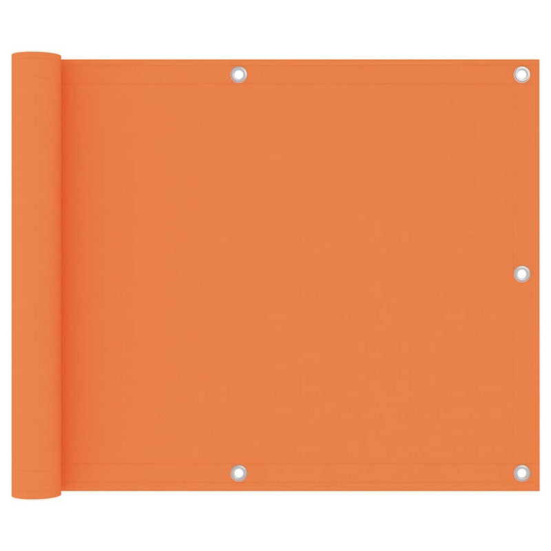 Load image into Gallery viewer, Vidaxl balkonscherm 75x300 cm oxford stof oranje