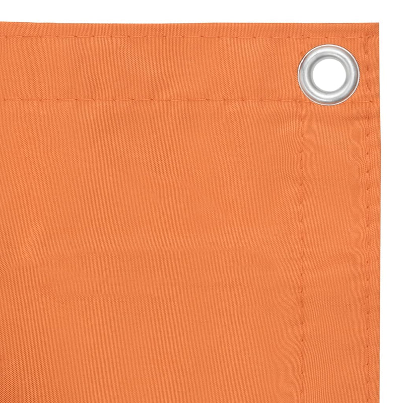 Load image into Gallery viewer, Vidaxl balkonscherm 120x600 cm oxford stof oranje