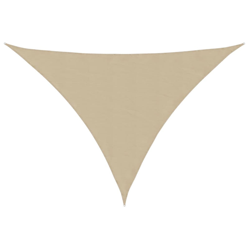 Load image into Gallery viewer, Vidaxl zonnescherm driehoekig 3x3x4,24 m oxford stof beige