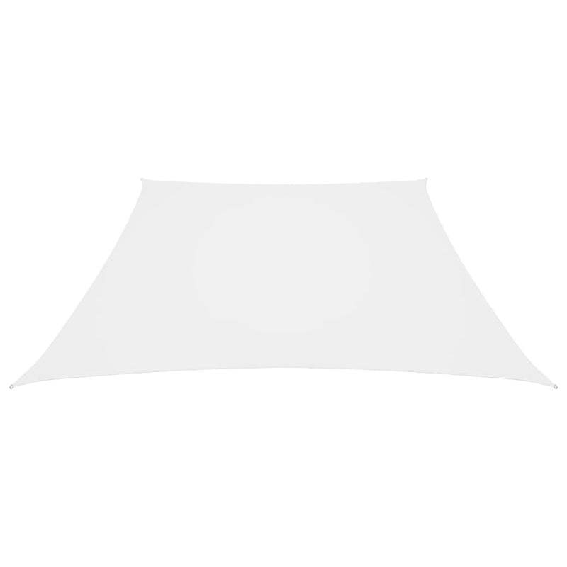 Load image into Gallery viewer, Vidaxl zonnescherm trapezium 3 4x3 m oxford stof wit
