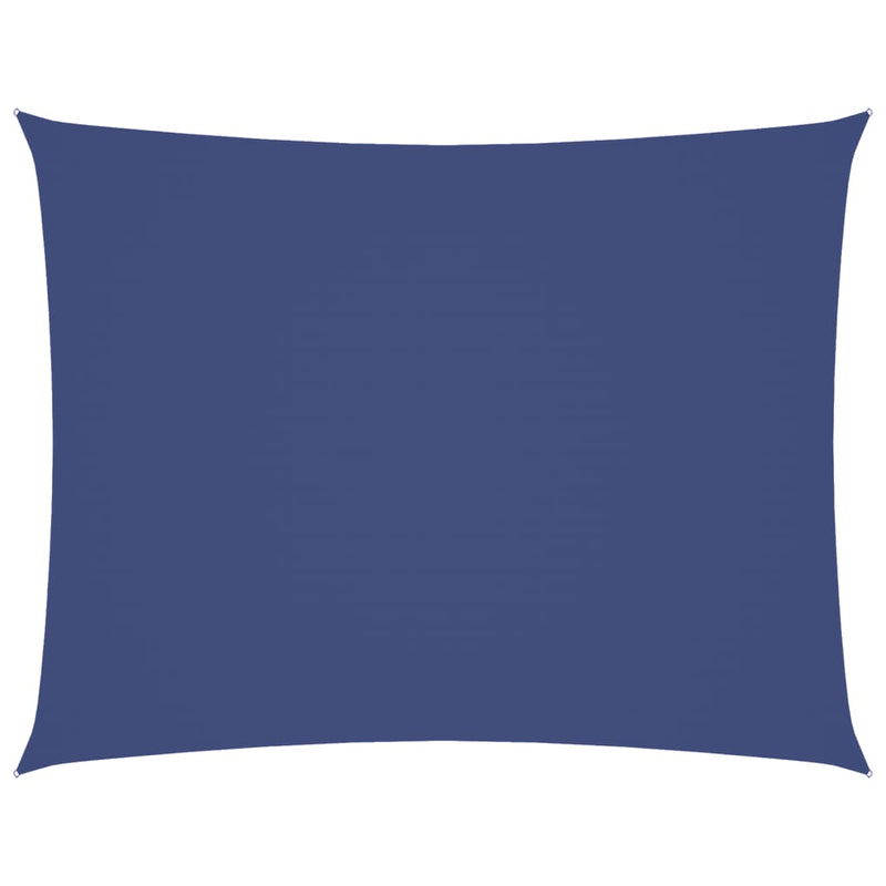 Afbeelding laden in galerijviewer, Vidaxl zonnescherm rechthoekig 3,5x5 m oxford stof blauw